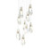 Luma Luma 9-Light Large Crystal Pendant in Soft Gold (39|131101-SKT-LONG-84-CR)