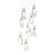 Luma Luma 9-Light Large Crystal Pendant in Vintage Platinum (39|131101-SKT-LONG-82-CR)