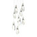 Luma Luma 9-Light Large Crystal Pendant in Dark Smoke (39|131101-SKT-LONG-07-CR)