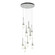 Link Link 9-Light Blown Glass Pendant in Vintage Platinum (39|131100-SKT-STND-82-YG0434)