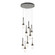 Link Link 9-Light Blown Glass Pendant in Oil Rubbed Bronze (39|131100-SKT-STND-14-YG0434)