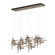 Tura Tura 7-Light Seeded Glass Pendant in Bronze (39|131095-SKT-STND-05-II0728)