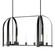 Triomphe Triomphe 9-Light Linear Pendant in Ink (39|131075-SKT-MULT-89-FD0462)