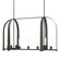 Triomphe Triomphe 9-Light Linear Pendant in Dark Smoke (39|131075-SKT-MULT-07-FD0462)