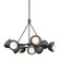 Brooklyn Brooklyn 9-Light Double Shade Ring Pendant in Ink (39|131068-SKT-MULT-89-89-GG0711)
