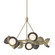 Brooklyn Brooklyn 9-Light Double Shade Ring Pendant in Soft Gold (39|131068-SKT-MULT-84-14-GG0711)