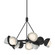 Brooklyn Brooklyn 9-Light Double Shade Ring Pendant in Black (39|131068-SKT-MULT-10-82-GG0711)