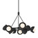 Brooklyn Brooklyn 9-Light Double Shade Ring Pendant in Black (39|131068-SKT-MULT-10-10-GG0711)
