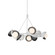 Brooklyn Brooklyn 9-Light Double Shade Ring Pendant in White (39|131068-SKT-MULT-02-89-GG0711)