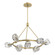 Gatsby Gatsby 9-Light Ring Pendant in Modern Brass (39|131067-SKT-MULT-86-CR)