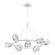Gatsby Nine Light Pendant in White (39|131067-SKT-MULT-02-CR)