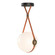 Derby Derby Large LED Pendant in Black (39|131042-LED-STND-10-27-LC-HF-GG0680)