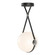 Derby Derby Large LED Pendant in Black (39|131042-LED-STND-10-24-LK-NL-GG0680)