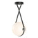 Derby Derby Large LED Pendant in Black (39|131042-LED-STND-10-24-LK-HF-GG0680)