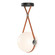 Derby Derby Large LED Pendant in Black (39|131042-LED-STND-10-24-LC-NL-GG0680)