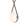 Derby Derby Large LED Pendant in Black (39|131042-LED-LONG-10-24-LB-HF-GG0680)