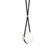 Derby Derby Small LED Pendant in Black (39|131040-LED-LONG-10-24-LK-HF-GG0670)