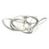 Nest Three Light Semi-Flush Mount in Sterling (39|128720-SKT-85-ZM0621)