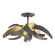 Corona Corona Semi-Flush in Natural Iron (39|128712-SKT-20-YE0352)
