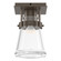 Erlenmeyer One Light Semi-Flush Mount in Bronze (39|128705-SKT-05-ZM0467)