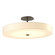 Disq Disq Large LED Semi-Flush in Dark Smoke (39|126805-LED-07-SH1970)