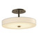 Disq LED Semi-Flush Mount in Soft Gold (39|126803-LED-84-SH1971)