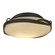 Flora Flora Flush Mount in Dark Smoke (39|126740-SKT-07-GG0097)