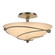 Leaf Forged Leaves Semi-Flush in Soft Gold (39|126712-SKT-84-SS0048)