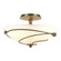 Leaf Two Light Semi-Flush Mount in Soft Gold (39|126712-SKT-84-GG0048)