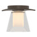 Wren One Light Semi-Flush Mount in Bronze (39|126601-SKT-05-ZU0284)
