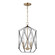Zarra Three Light Lantern in Satin Brass (454|5234103-848)