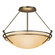 Tryne Two Light Semi-Flush Mount in Soft Gold (39|124422-SKT-84-SS0047)