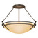 Tryne Two Light Semi-Flush Mount in Bronze (39|124422-SKT-05-SS0047)