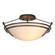 Tryne Two Light Semi-Flush Mount in Oil Rubbed Bronze (39|124412-SKT-14-GG0047)