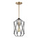 Zarra One Light Lantern in Satin Brass (454|5134101-848)