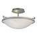 Simple Lines Two Light Semi-Flush Mount in Vintage Platinum (39|124302-SKT-82-GG0047)