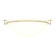 Moonband Three Light Semi Flush Mount in Modern Brass (39|124252-SKT-86-GG0050)