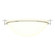 Moonband Moonband Large Semi-Flush in Sterling (39|124252-SKT-85-GG0050)