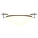 Moonband One Light Semi-Flush Mount in Dark Smoke (39|124251-SKT-07-GG0045)