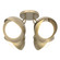 Brooklyn Four Light Semi-Flush Mount in Soft Gold (39|121376-SKT-84-86-GG0711)