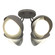 Brooklyn Brooklyn 4-Light Double Shade Semi-Flush in Natural Iron (39|121376-SKT-20-85-GG0711)