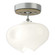 Ume One Light Semi-Flush Mount in Vintage Platinum (39|121372-SKT-82-86-FD0710)