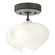 Ume Ume 1-Light Semi-Flush in Dark Smoke (39|121372-SKT-07-82-FD0710)