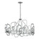 Gatsby Eight Light Chandelier in White (39|105020-SKT-02-CR)