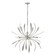 Dahlia Six Light Chandelier in Sterling (39|104350-SKT-85)