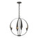 Cirque Four Light Chandelier in Natural Iron (39|104201-SKT-20)