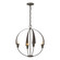 Cirque Four Light Chandelier in Bronze (39|104201-SKT-05)