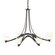 Ribbon Oval Ribbon 6 Arm Chandelier in Natural Iron (39|104116-SKT-20-ZU0291)