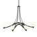 Ribbon Oval Ribbon 6 Arm Chandelier in Black (39|104116-SKT-10-ZU0291)