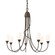 Flora Flora 7 Arm Chandelier in Ink (39|103049-SKT-89-GG0444)